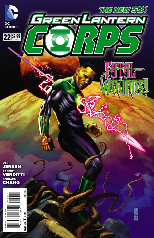 DC Comics COMIC BOOK Green Lantern Corps #22 (FN)
