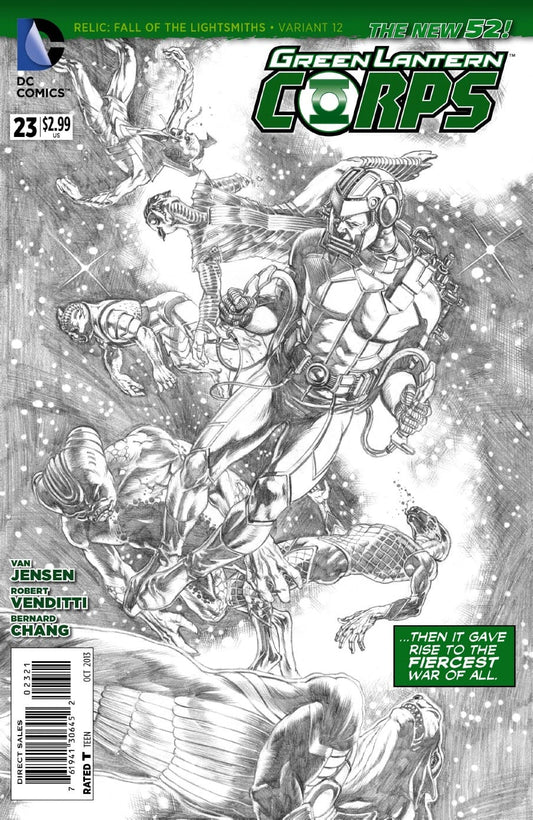 DC Comics COMIC BOOK Green Lantern Corps #23 - VAR (FN)