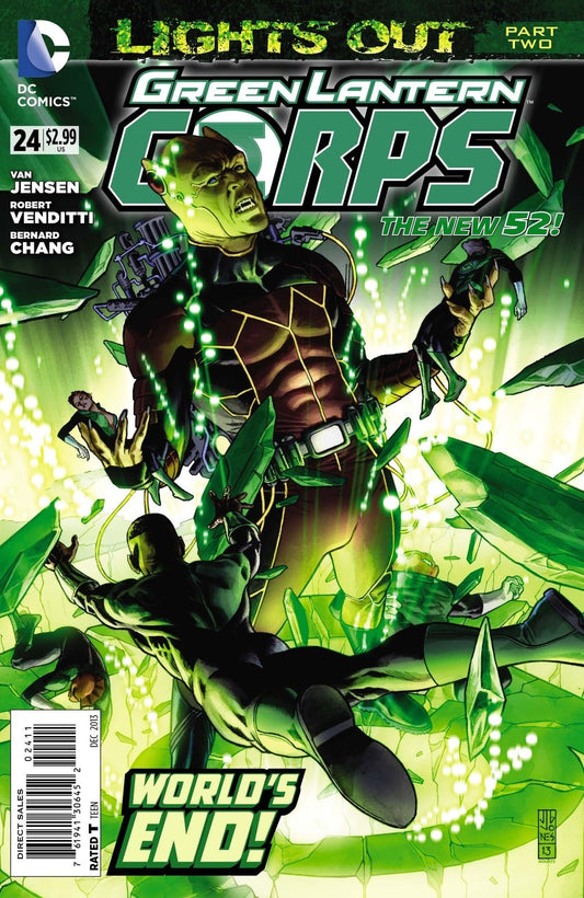 DC Comics COMIC BOOK Green Lantern Corps #24 (FN)