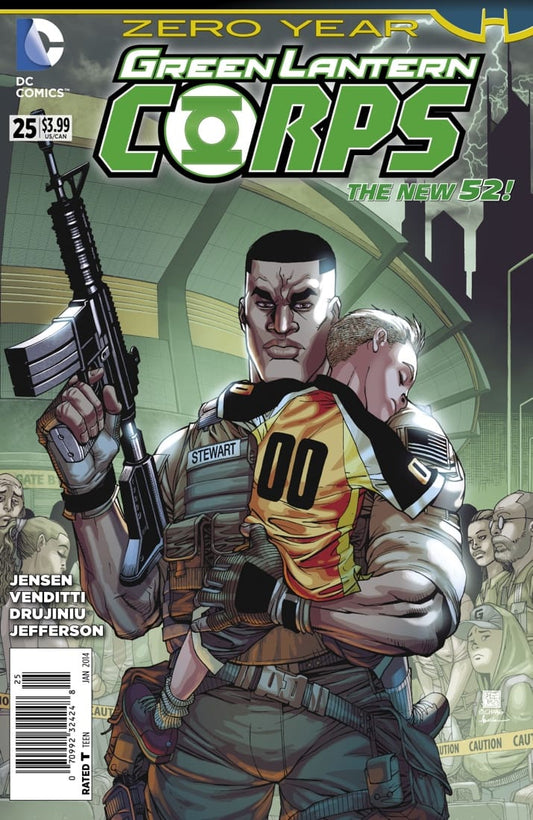 DC Comics COMIC BOOK Green Lantern Corps #25 (FN)