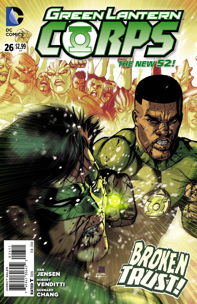 DC Comics COMIC BOOK Green Lantern Corps #26 (FN)