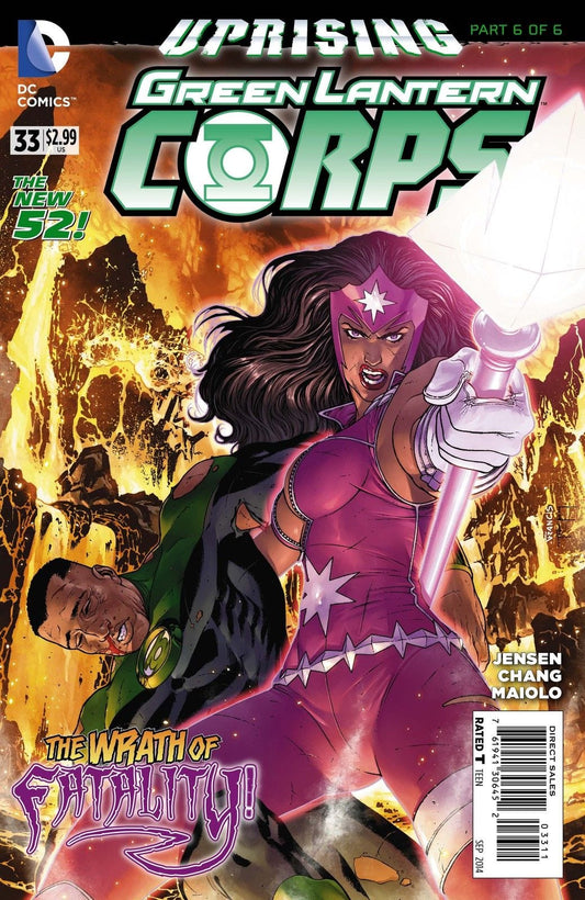 DC Comics COMIC BOOK Green Lantern Corps #33 (FN)