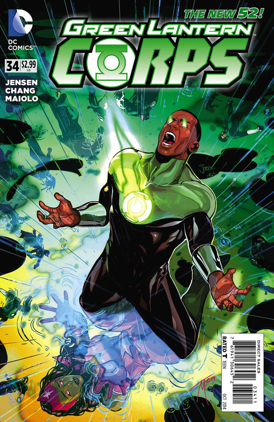 DC Comics COMIC BOOK Green Lantern Corps #34 (FN)