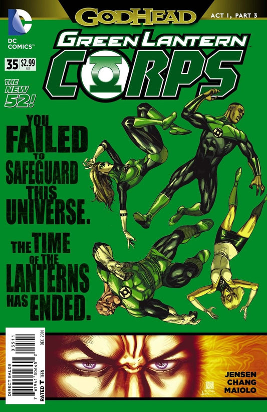 DC Comics COMIC BOOK Green Lantern Corps #35 (FN)