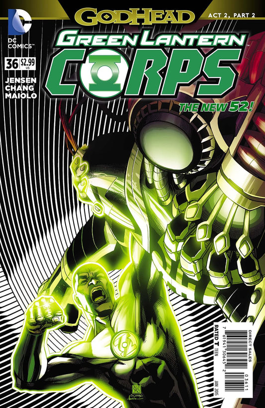 DC Comics COMIC BOOK Green Lantern Corps #36 (FN)