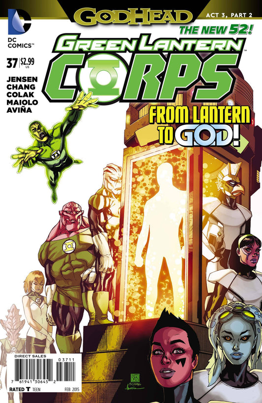 DC Comics COMIC BOOK Green Lantern Corps #37 (FN)
