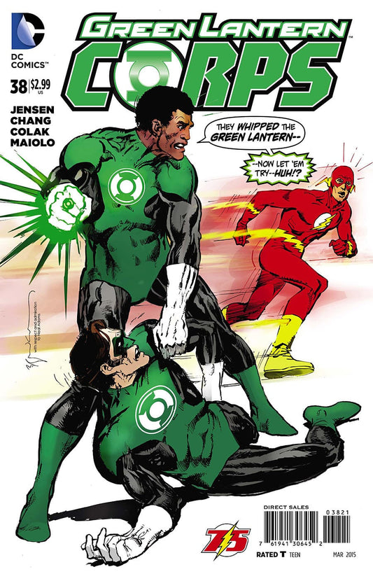 DC Comics COMIC BOOK Green Lantern Corps #38 - VAR (FN)