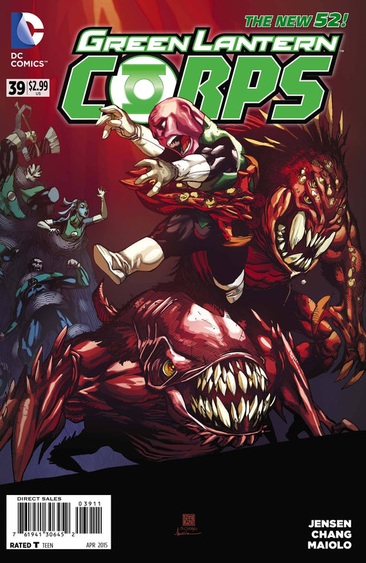 DC Comics COMIC BOOK Green Lantern Corps #39 (FN)