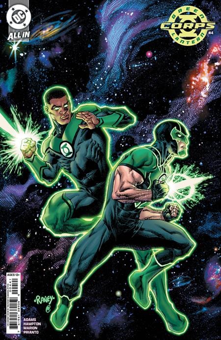 DC Comics COMIC BOOK GREEN LANTERN CORPS #4 CVR D INC 1:25 TOM RANEY CARD STOCK VAR