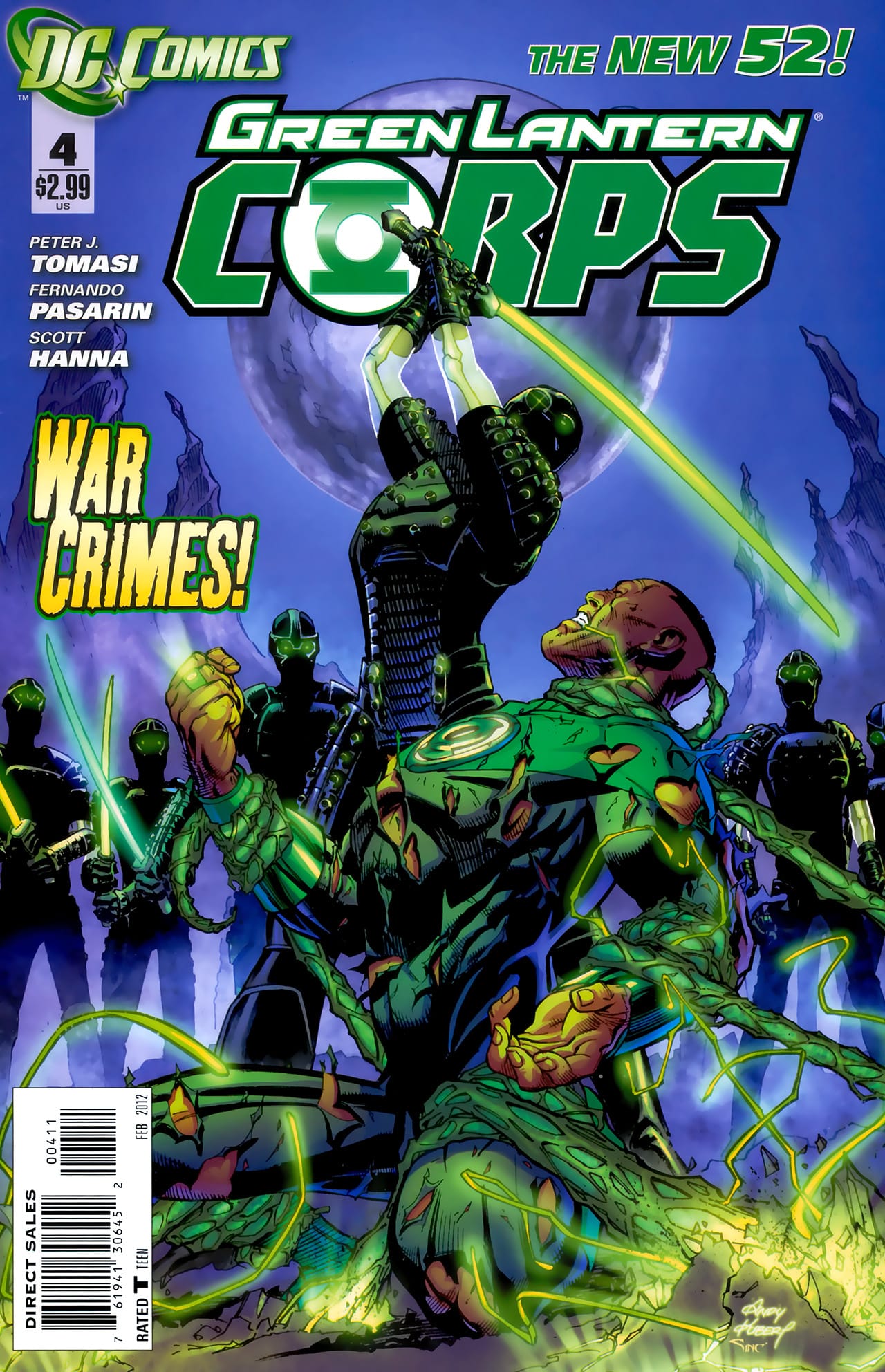DC Comics COMIC BOOK Green Lantern Corps #4 (FN)