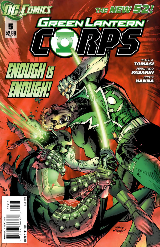 DC Comics COMIC BOOK Green Lantern Corps #5 (FN)