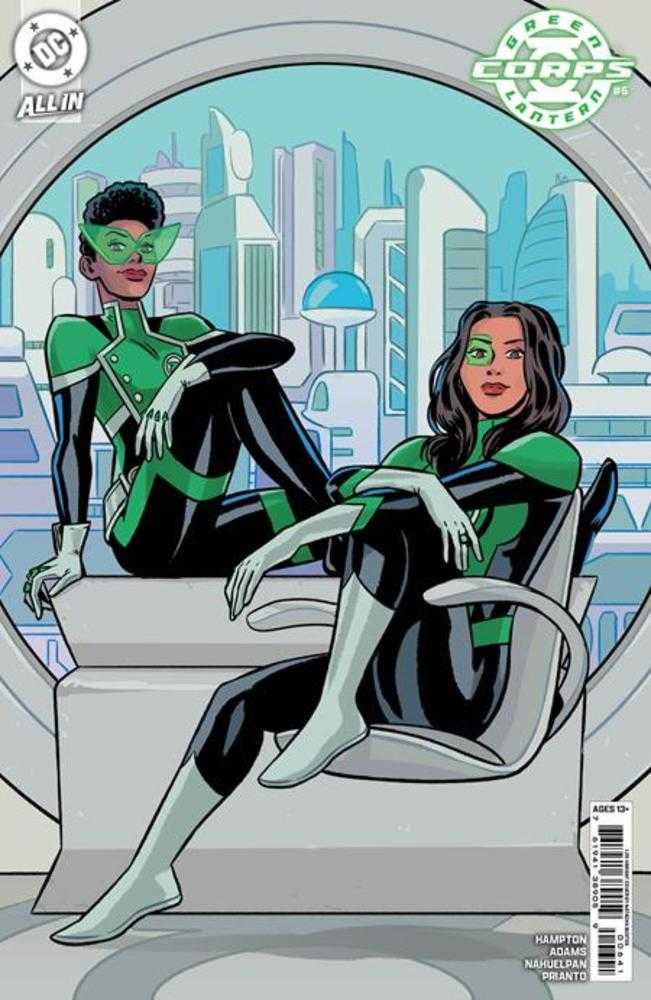 DC Comics COMIC BOOK Green Lantern Corps #6 Cover D 1 in 25 Natacha Bustos Card Stock Variant