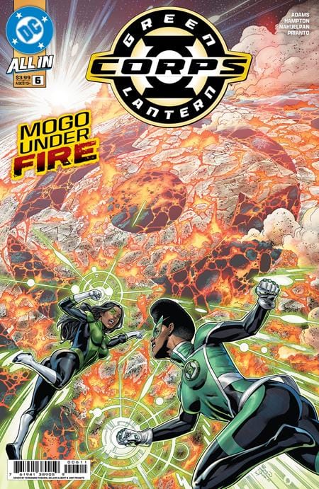 DC Comics COMIC BOOK GREEN LANTERN CORPS #6 CVR A FERNANDO PASARIN & OCLAIR ALBERT