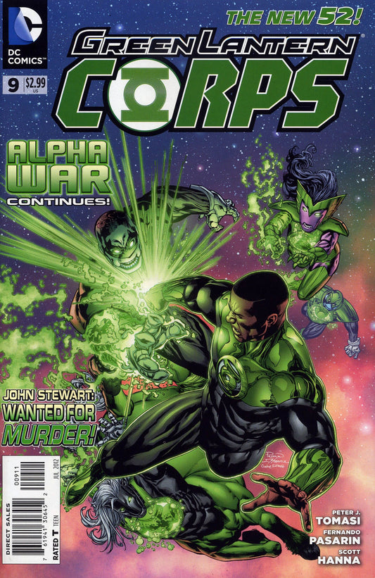 DC Comics COMIC BOOK Green Lantern Corps #9 (FN)