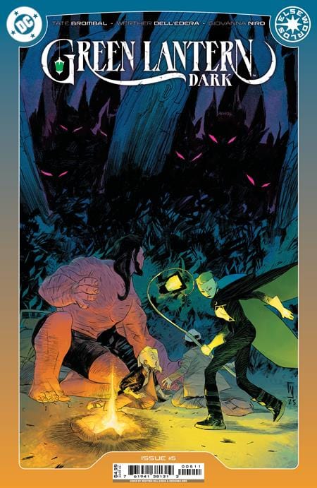 DC Comics COMIC BOOK GREEN LANTERN DARK #5 (OF 7) CVR A WERTHER DELL EDERA