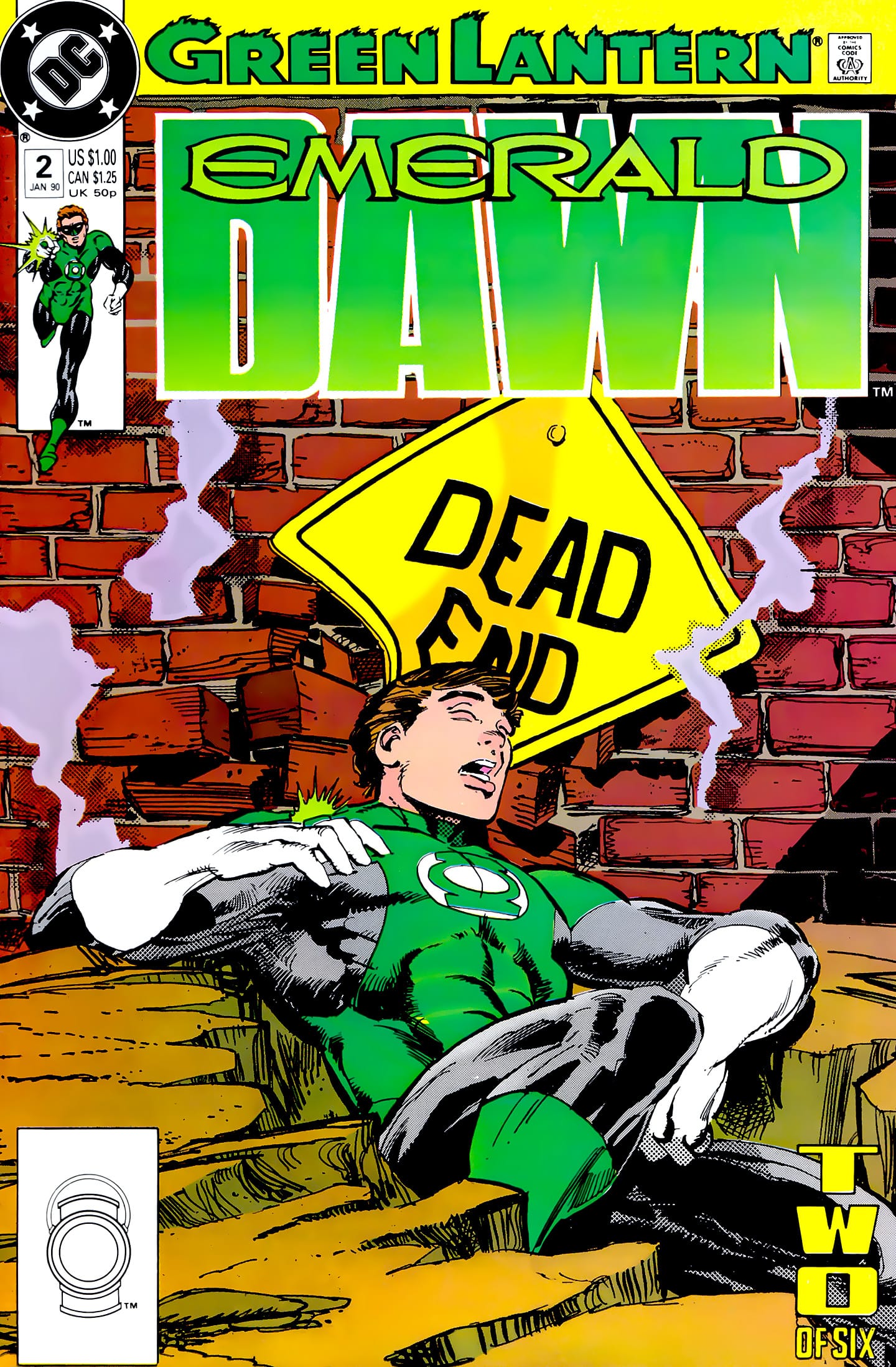 DC Comics COMIC BOOK Green Lantern: Emerald Dawn #2 - CVR A (FN)