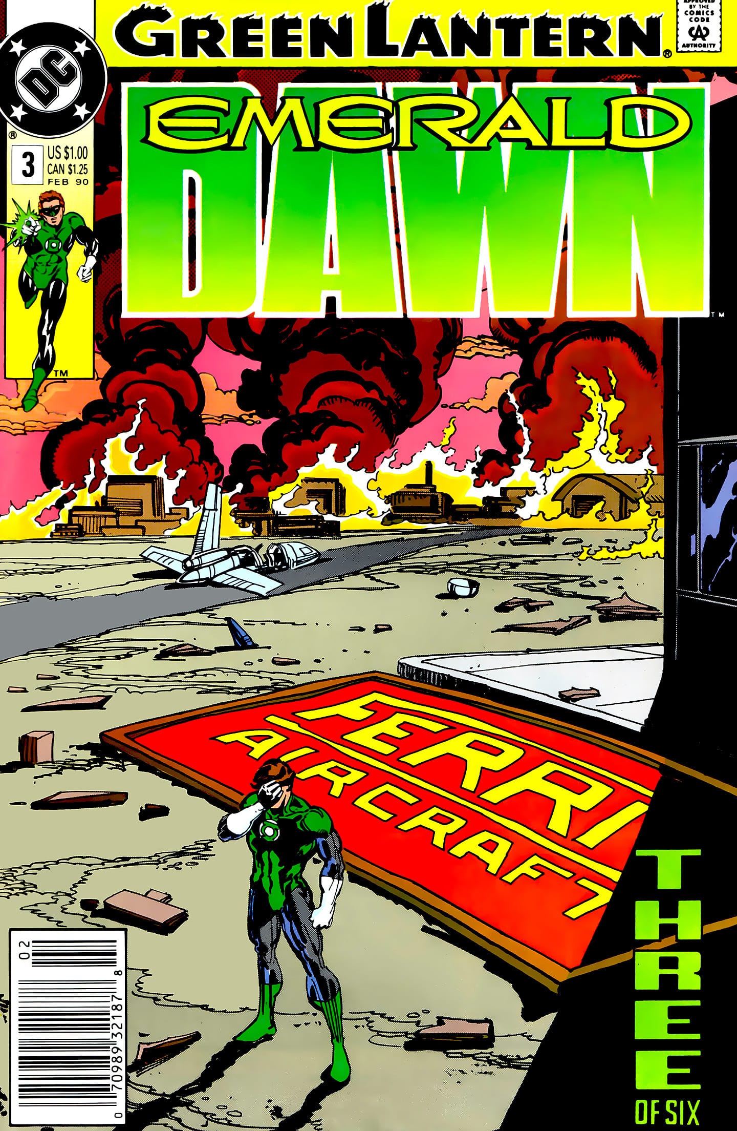 DC Comics COMIC BOOK Green Lantern: Emerald Dawn #3 - CVR B (FN)
