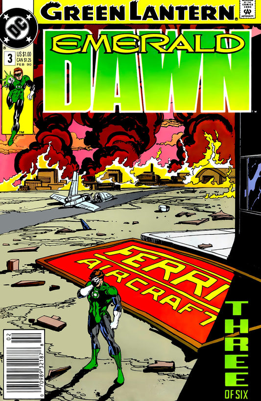 DC Comics COMIC BOOK Green Lantern: Emerald Dawn #3 - CVR B (FN)