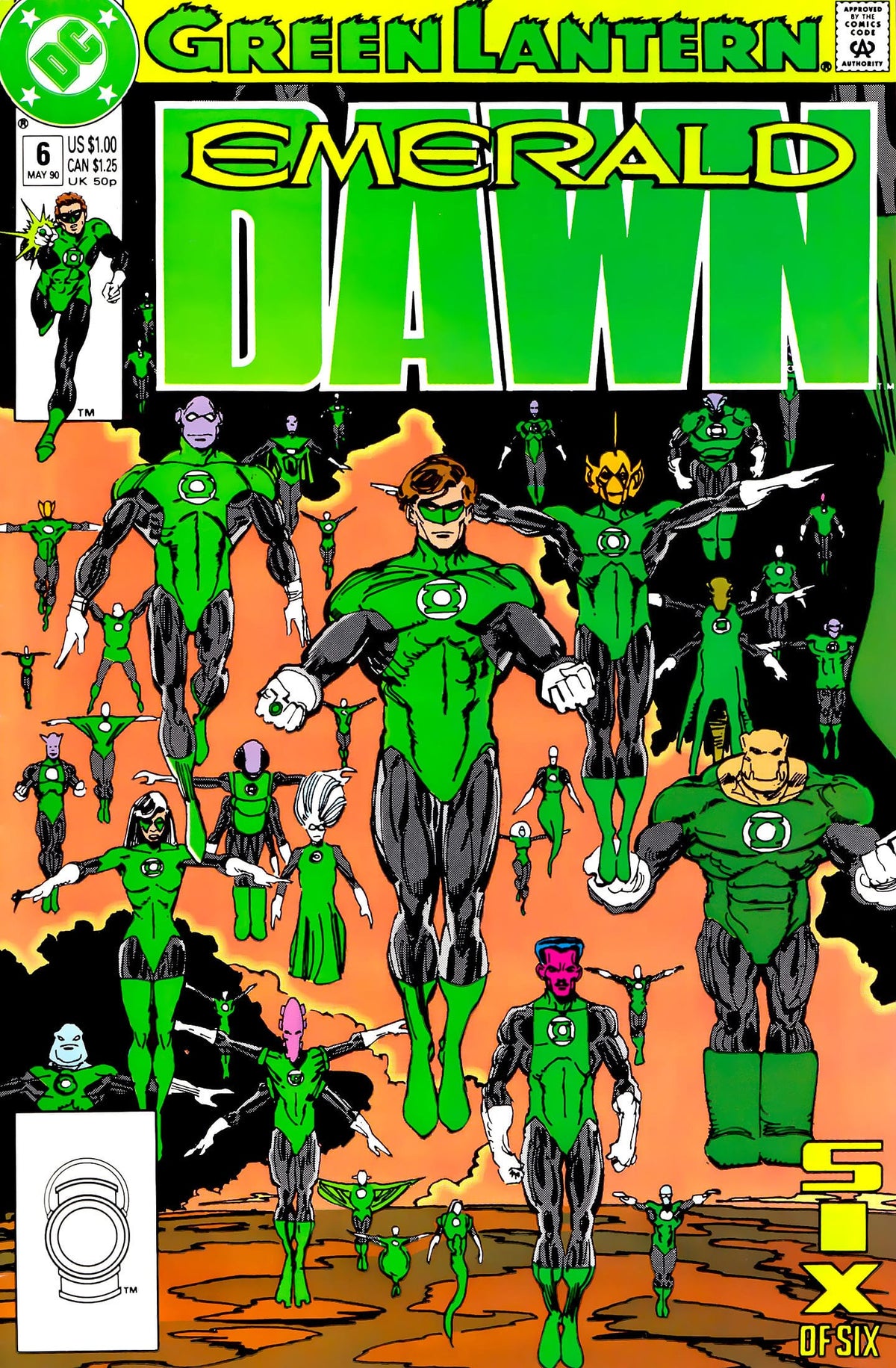 DC Comics COMIC BOOK Green Lantern: Emerald Dawn #6 - CVR A (FN)