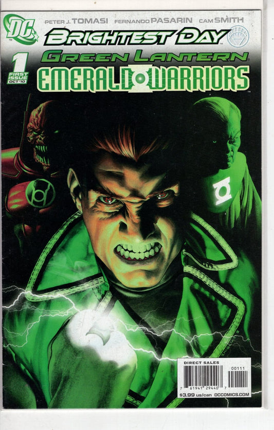 DC COMICS COMIC BOOK GREEN LANTERN EMERALD WARRIORS #1 (BRIGHTEST DAY)  [VF/NM]