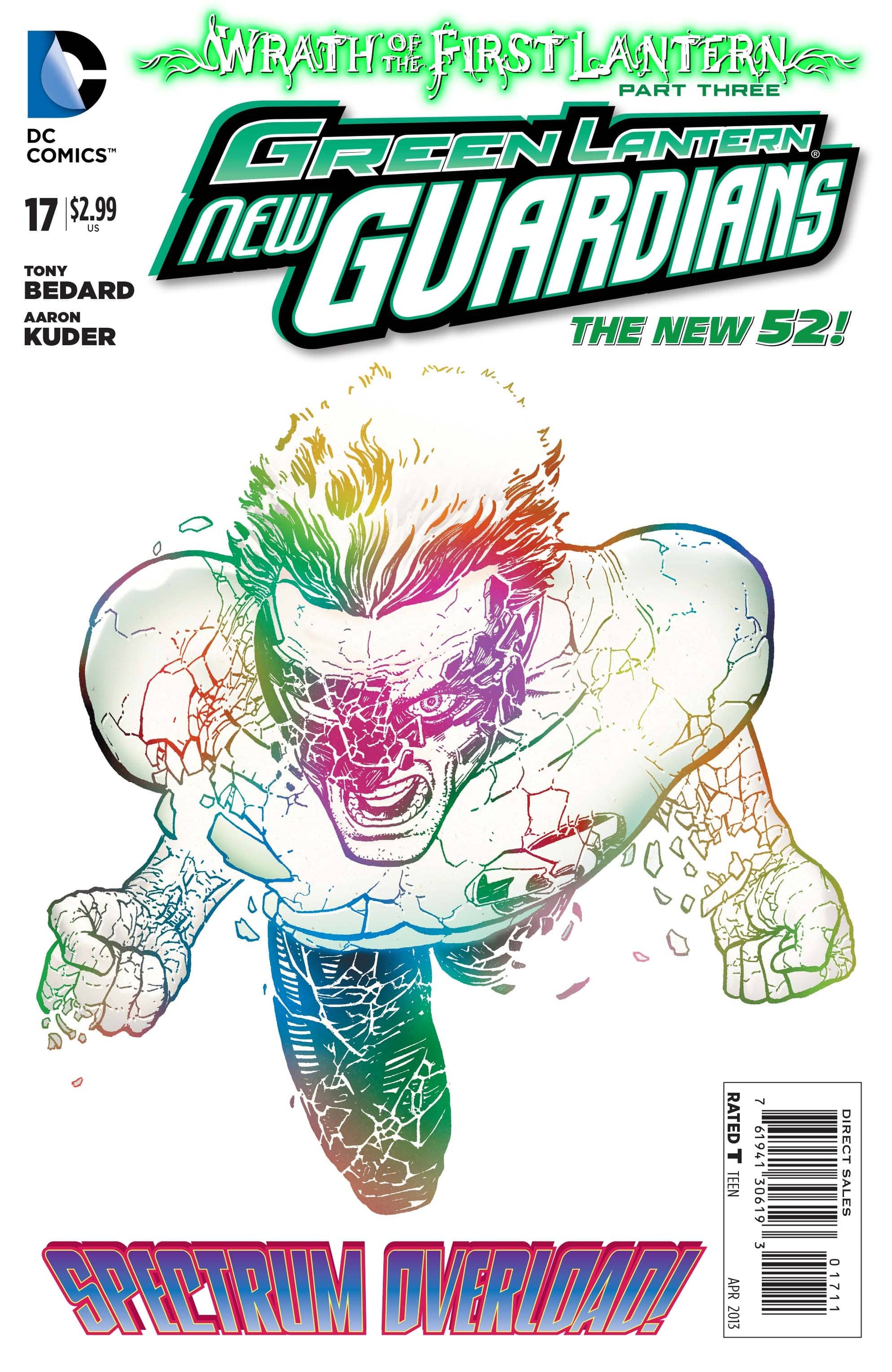 DC Comics COMIC BOOK Green Lantern: New Guardians #17 (VG/FN)