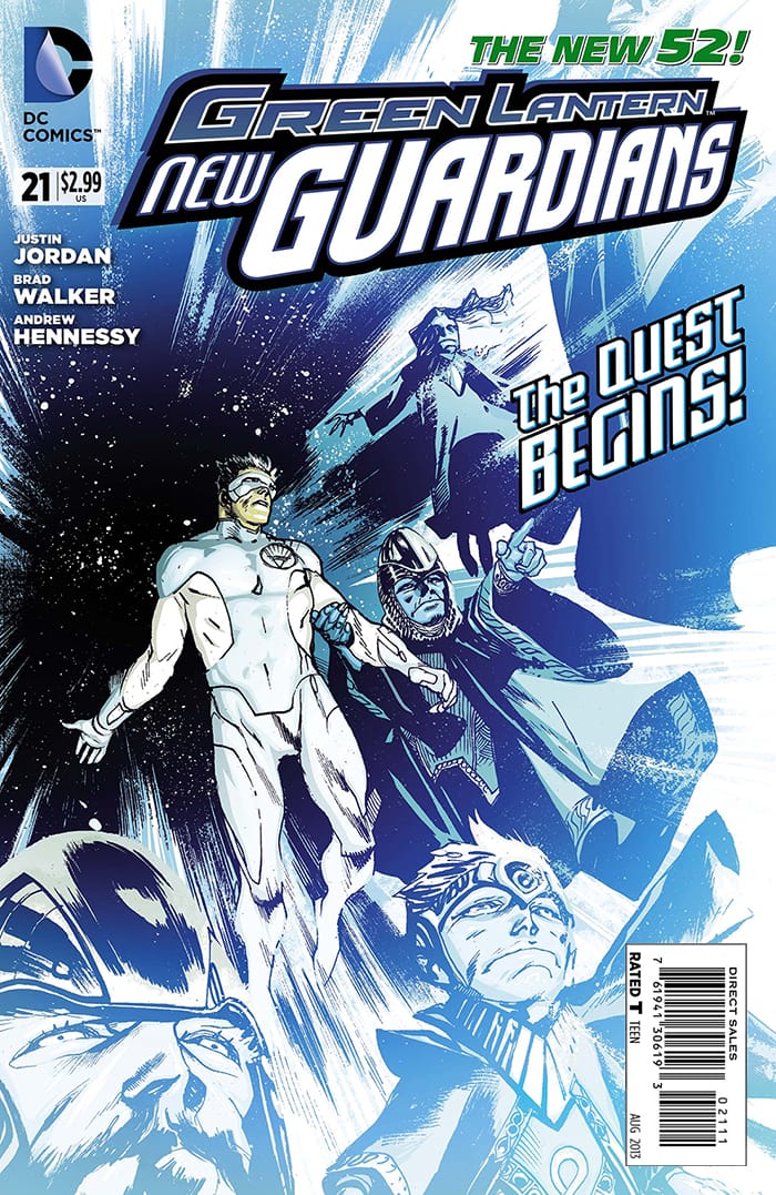 DC Comics COMIC BOOK Green Lantern: New Guardians #21 (VG/FN)