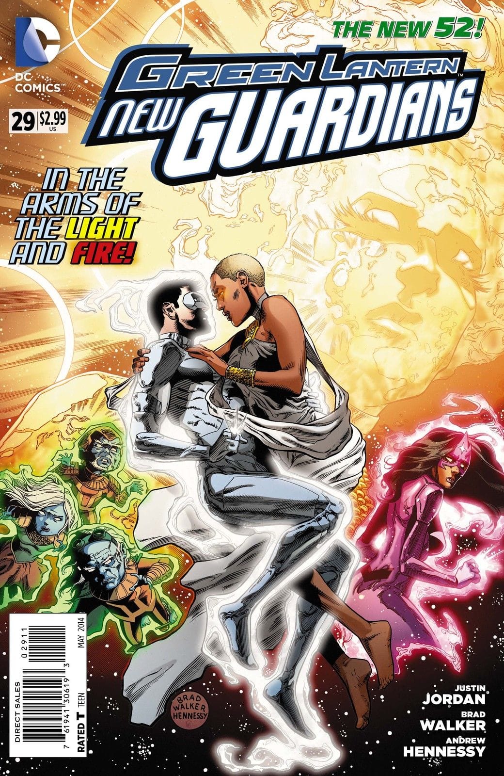 DC Comics COMIC BOOK Green Lantern: New Guardians #29 (VG/FN)