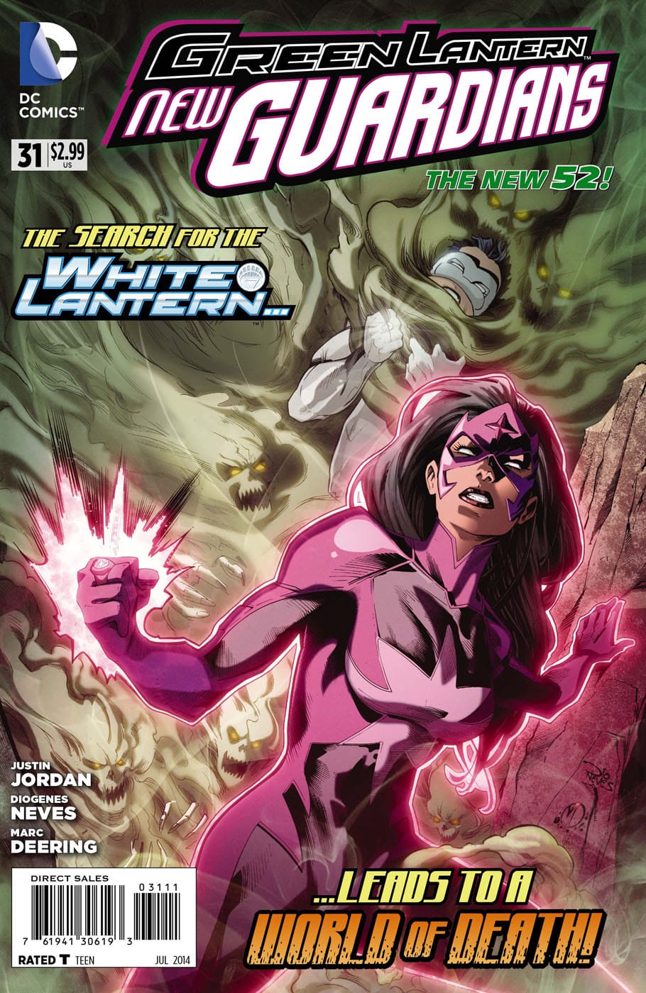DC Comics COMIC BOOK Green Lantern: New Guardians #31 (VG/FN)