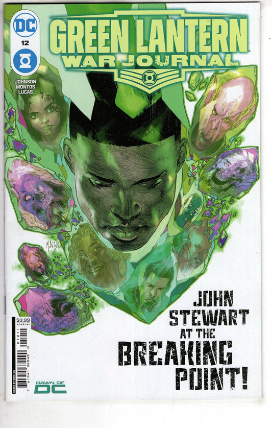 DC Comics COMIC BOOK Green Lantern War Journal #12 Cover A Montos