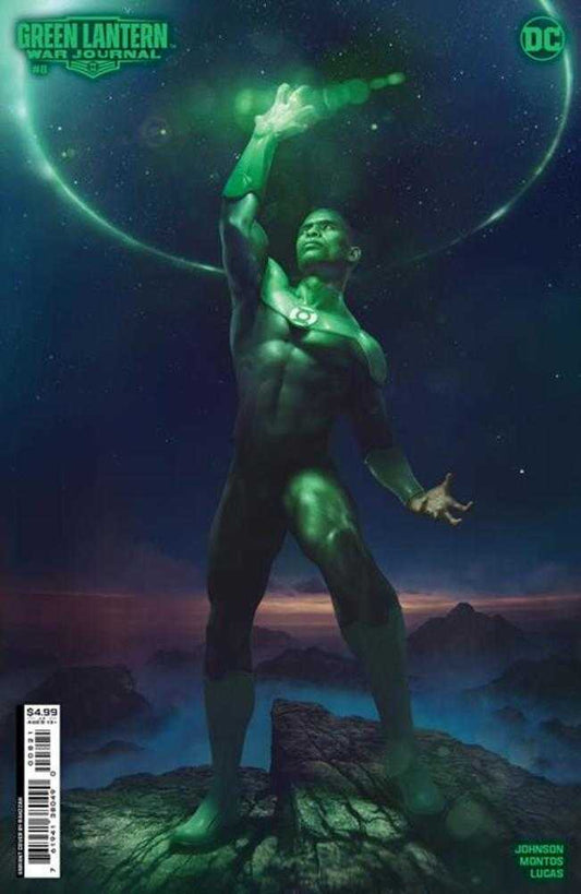 DC Comics COMIC BOOK Green Lantern War Journal #8 Cover B Rahzzah Card Stock Variant