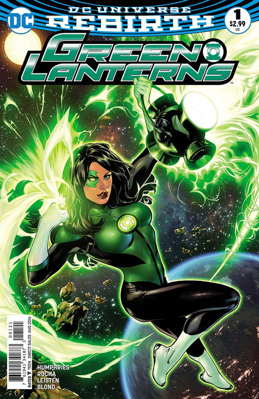 DC COMICS COMIC BOOK GREEN LANTERNS #1 VAR ED  [VF/NM]
