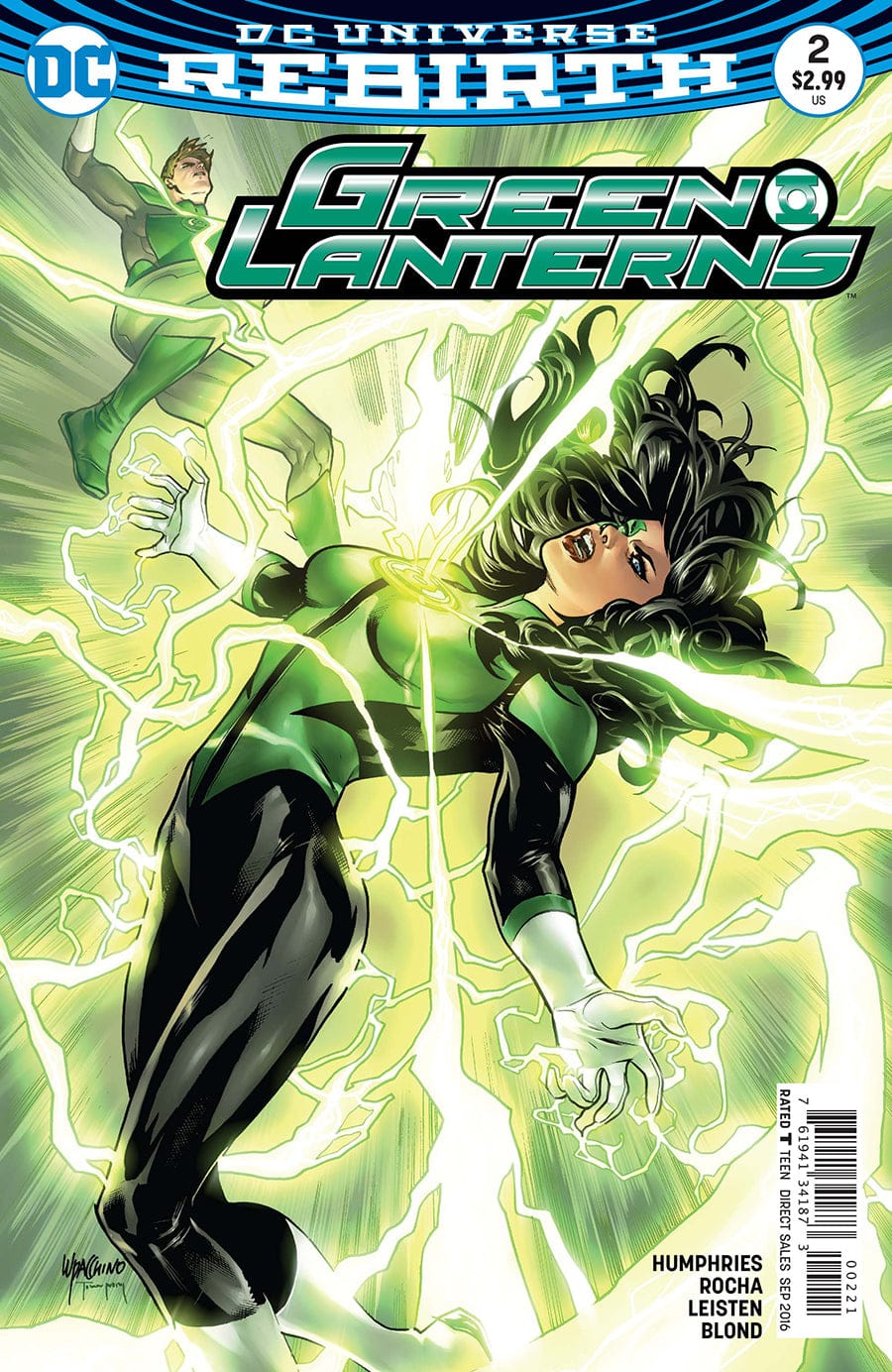 DC COMICS COMIC BOOK GREEN LANTERNS #2 VAR ED  [VF/NM]