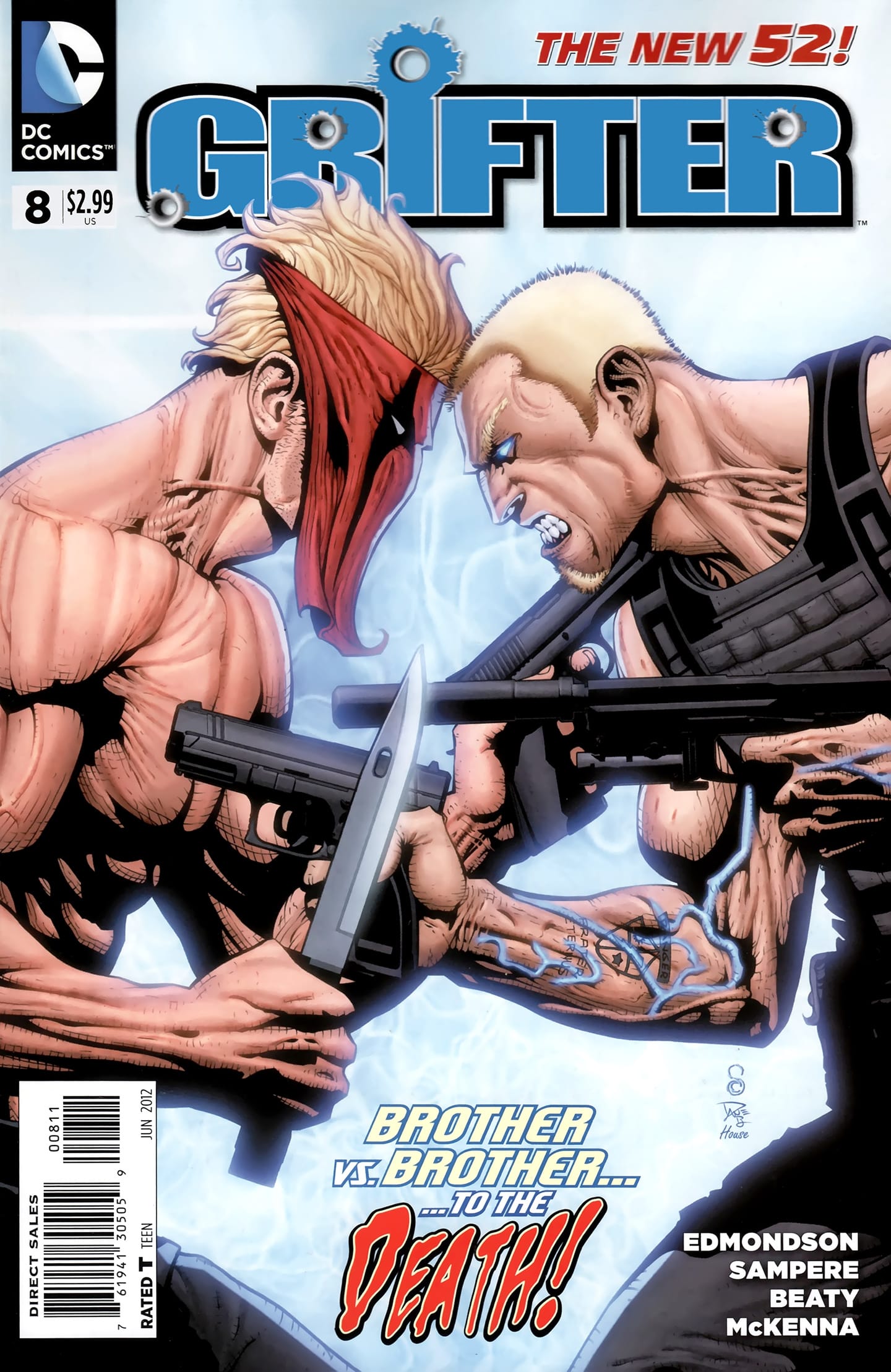 DC Comics COMIC BOOK Grifter #8 (VG/FN)