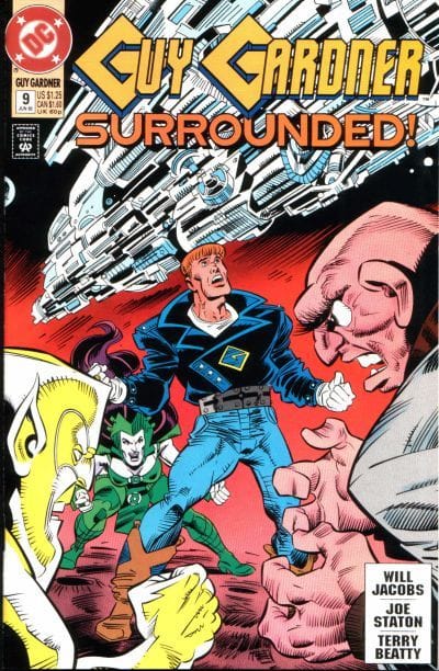 DC Comics COMIC BOOK Guy Gardner #9 (VF)