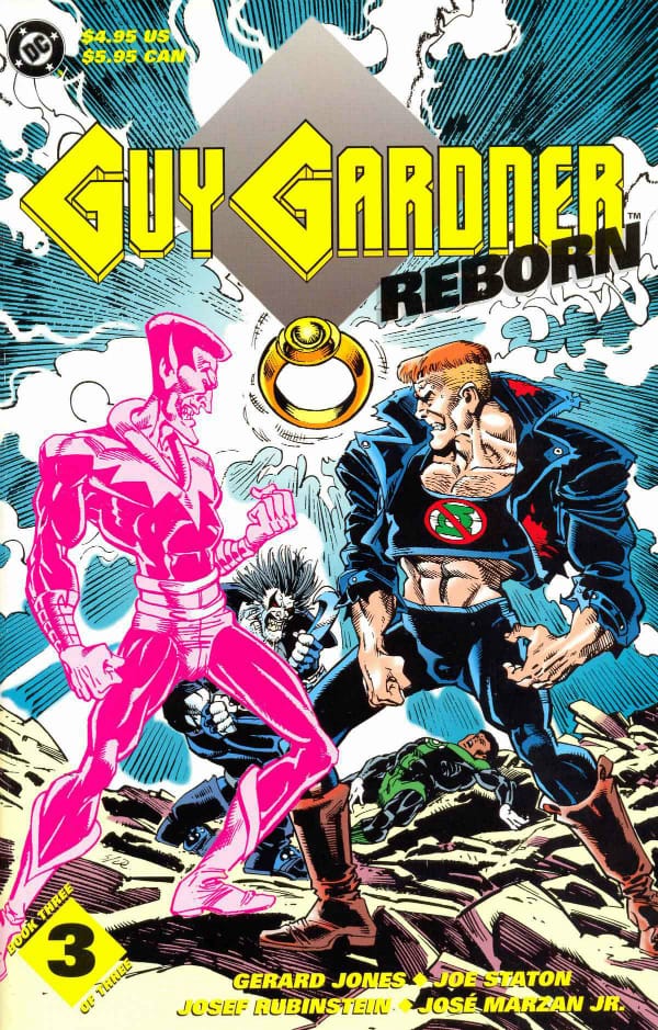 DC Comics COMIC BOOK Guy Gardner Reborn #3 (FN)