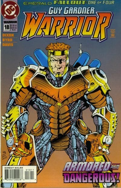 DC Comics COMIC BOOK Guy Gardner: Warrior #18 (VF)