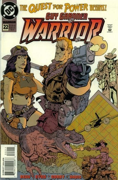 DC Comics COMIC BOOK Guy Gardner: Warrior #22 (VF)