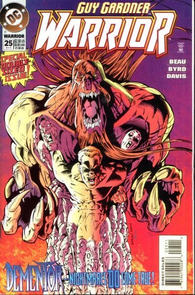 DC Comics COMIC BOOK Guy Gardner: Warrior #25 (VF)