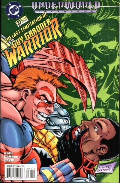 DC Comics COMIC BOOK Guy Gardner: Warrior #37 (VF)