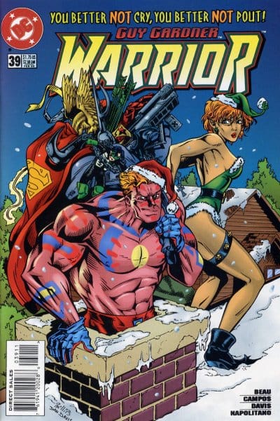 DC Comics COMIC BOOK Guy Gardner: Warrior #39 (VF)