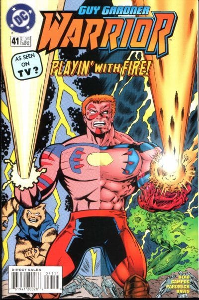 DC Comics COMIC BOOK Guy Gardner: Warrior #41 (VF)