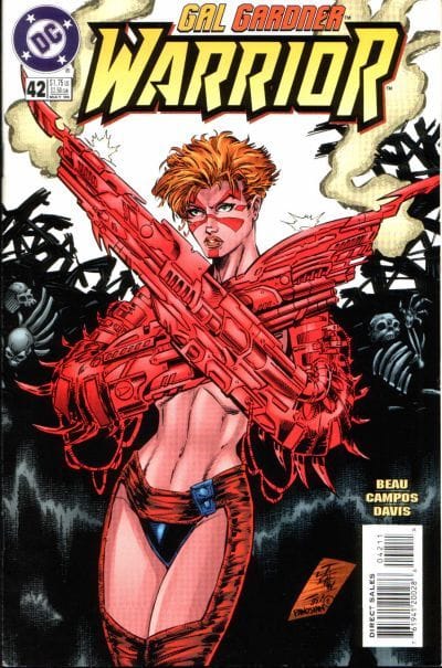 DC Comics COMIC BOOK Guy Gardner: Warrior #42 (VF)