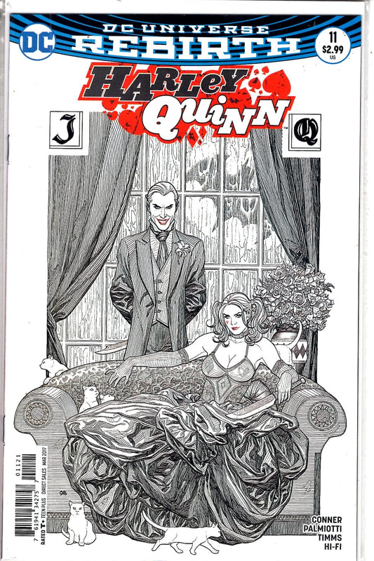DC COMICS COMIC BOOK HARLEY QUINN #11 VAR ED (VF/NM)