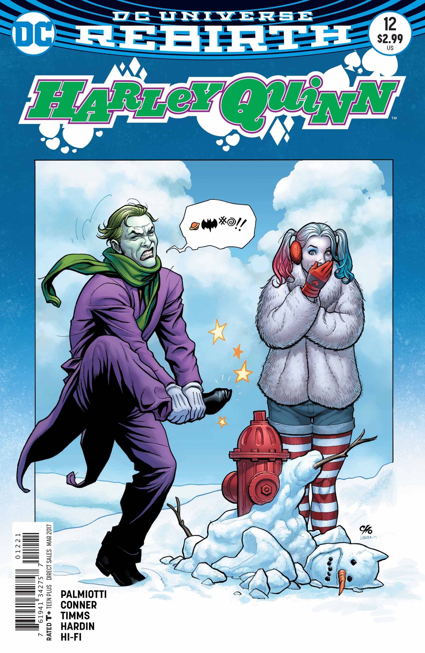 DC COMICS COMIC BOOK HARLEY QUINN #12 VAR ED (VF/NM)