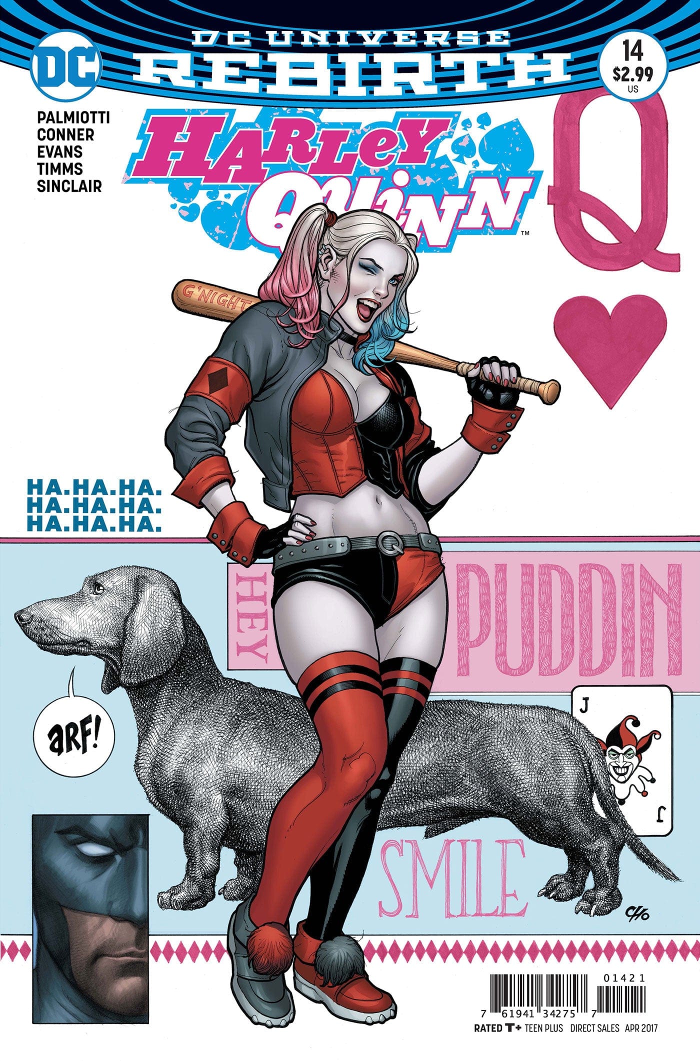 DC COMICS COMIC BOOK HARLEY QUINN #14 VAR ED (VF/NM)