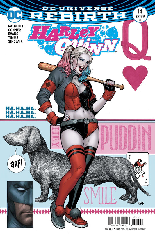 DC COMICS COMIC BOOK HARLEY QUINN #14 VAR ED (VF/NM)