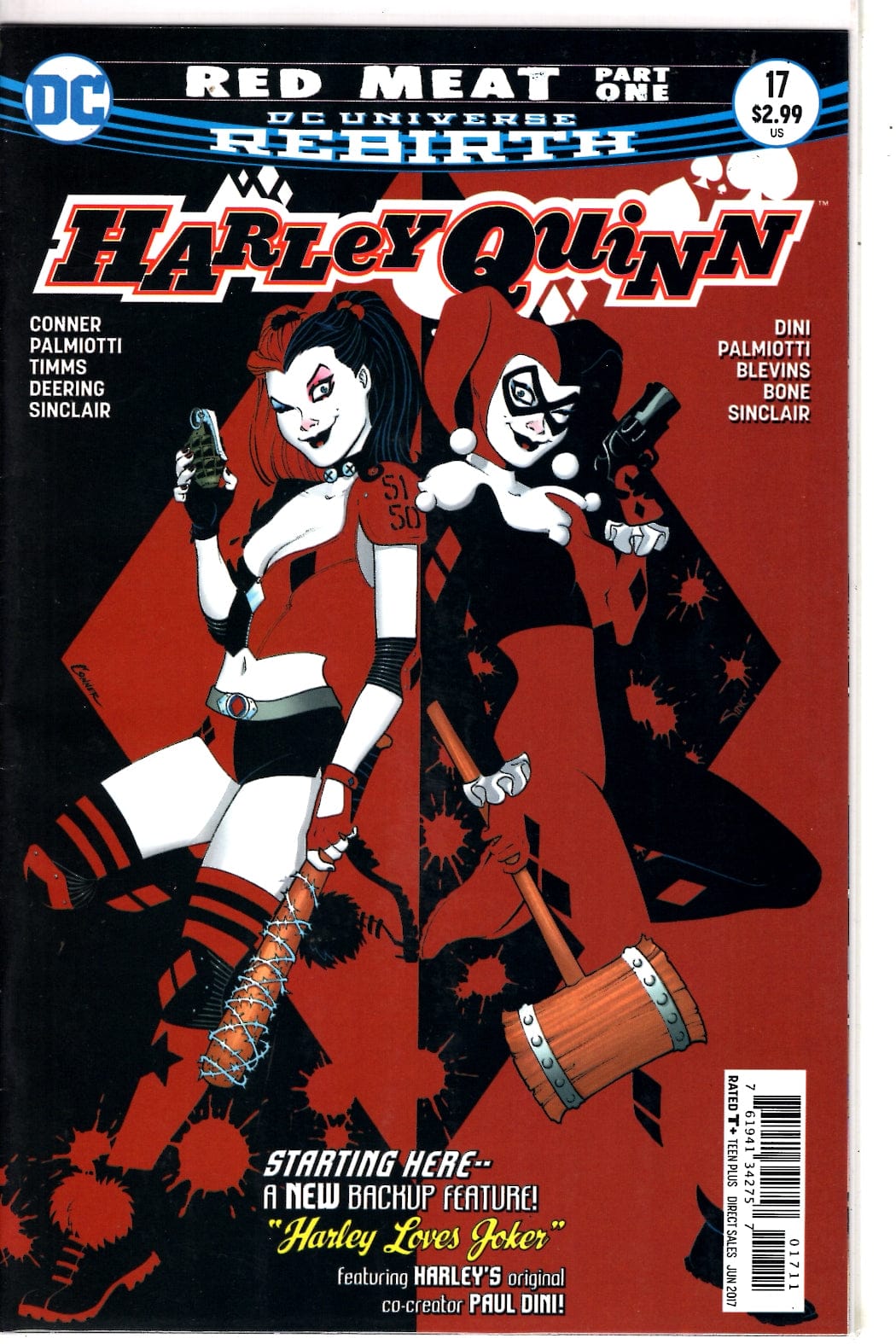 DC COMICS COMIC BOOK HARLEY QUINN #17 (VF/NM)