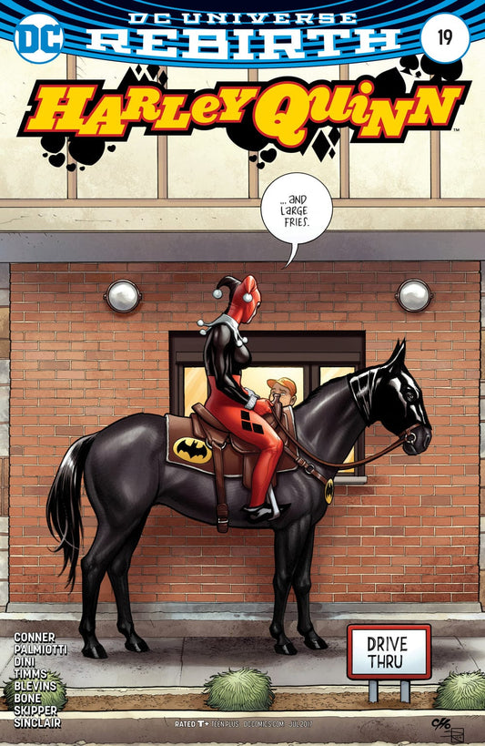 DC COMICS COMIC BOOK HARLEY QUINN #19 VAR ED (VF/NM)