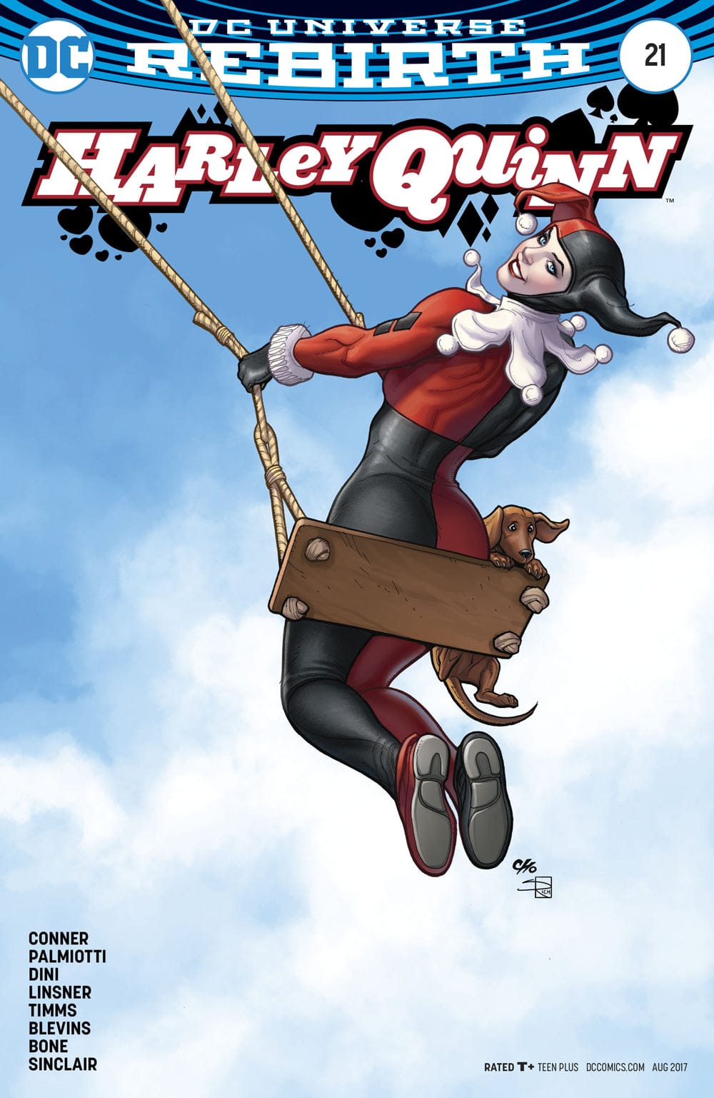 DC COMICS COMIC BOOK HARLEY QUINN #21 VAR ED (VF/NM)