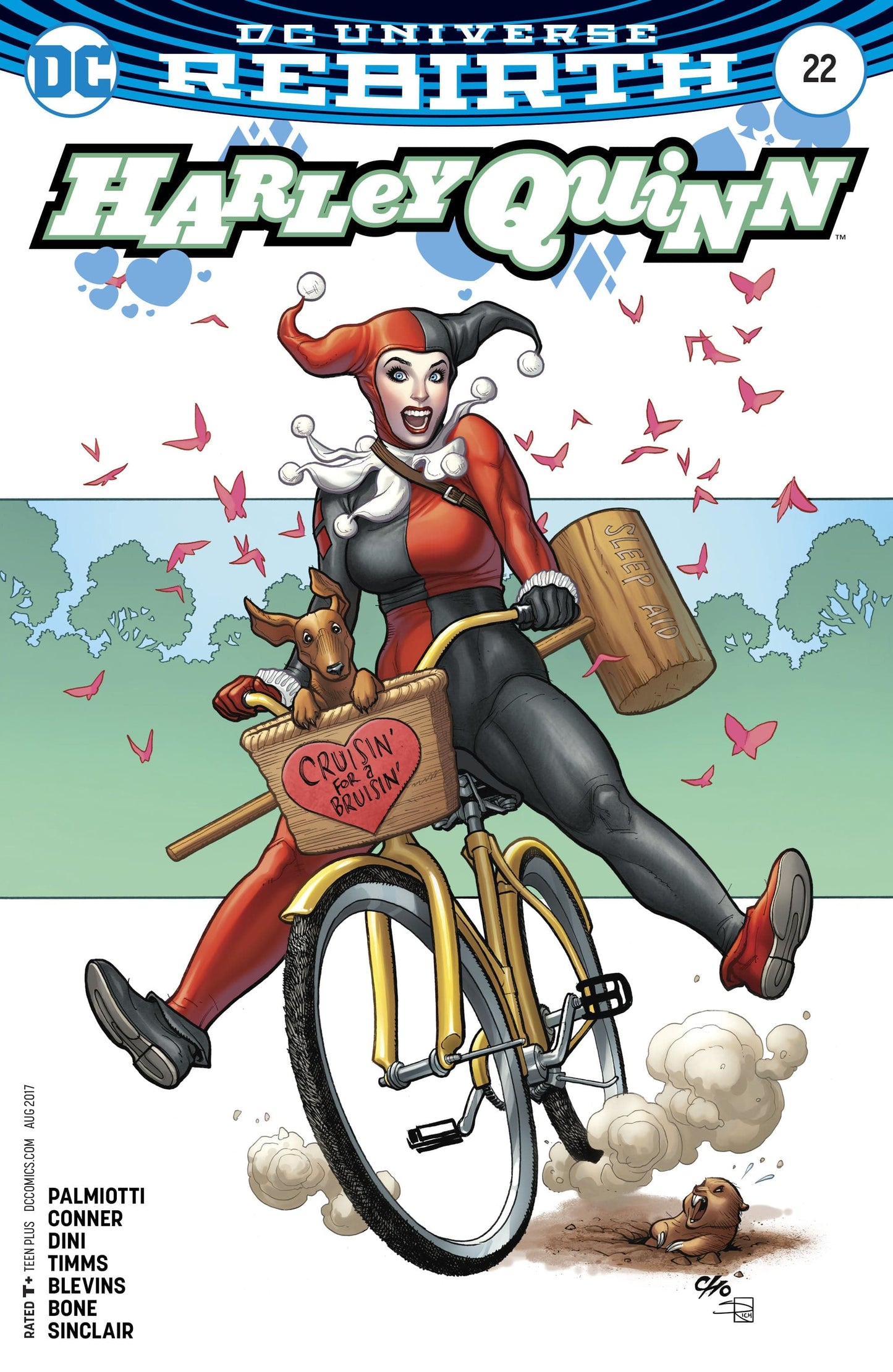 DC COMICS COMIC BOOK HARLEY QUINN #22 VAR ED (VF/NM)